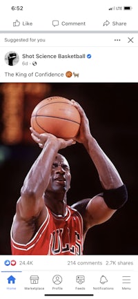 an image of michael jordan with a basketball in his hand