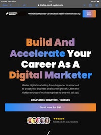 build and accelerate your career as a digital marketer